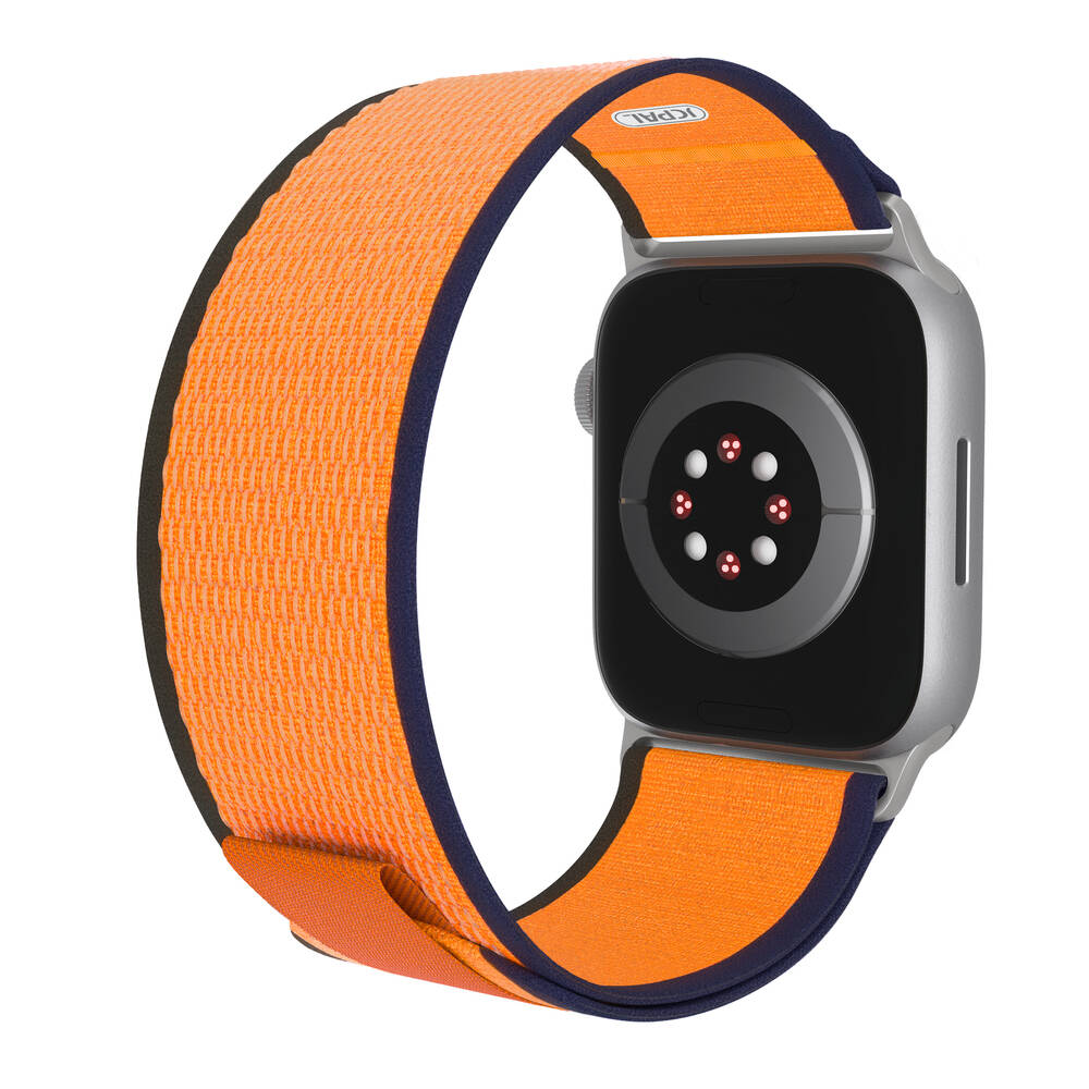JCPal FlexLoop Apple Watch Band for Orange Green(38/40/41mm)