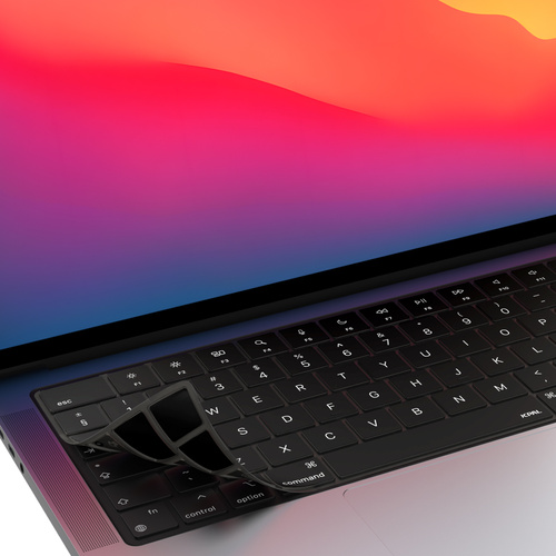 VerSkin Black Keyboard Protector - Silicone-EU Layout